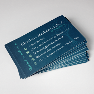 Lake Chelan Massage & Spa Business Card
