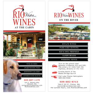 Rio Vista Winery Rack Card