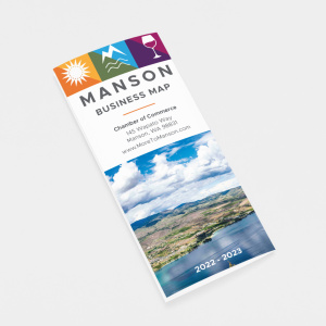 Manson Chamber of Commerce Tri-fold Map